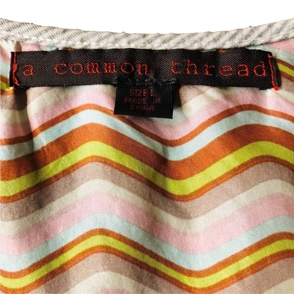 A COMMON THREAD WOMENS SLEEVELESS PULLOVER TOP SIZE LARGE - Picture 6 of 9